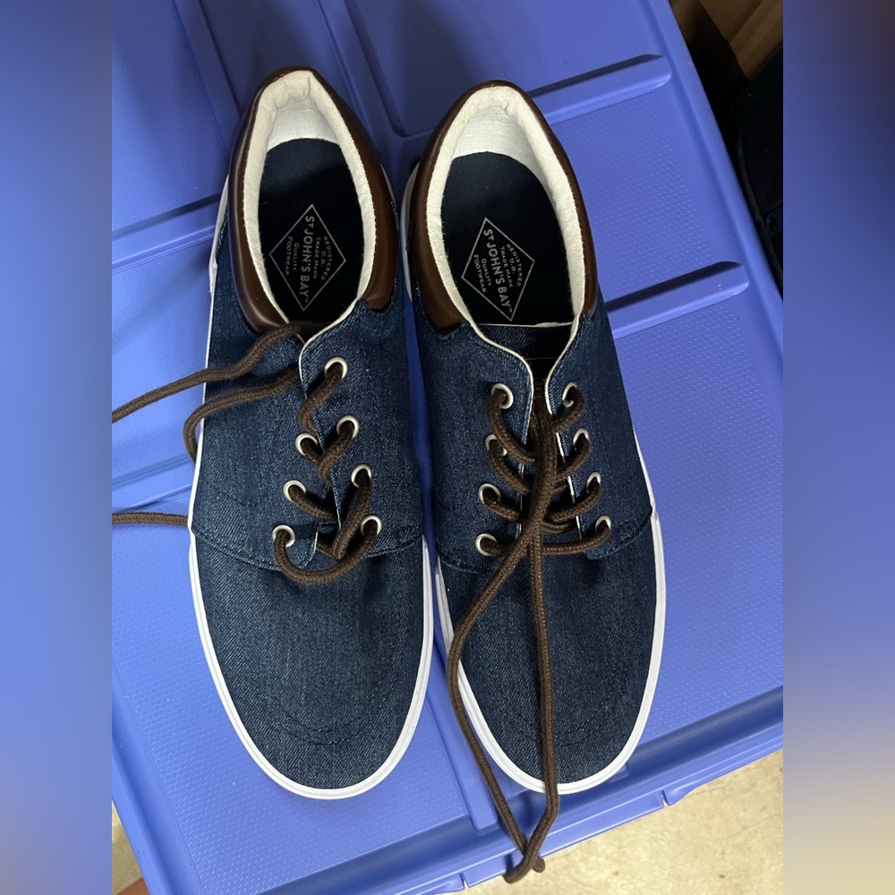 Men’s Denim Sneakers 9.5 M